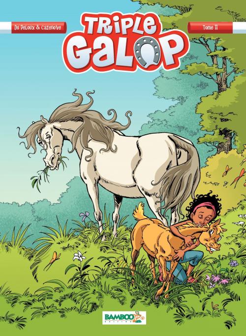 Cover of the book Triple Galop by Christophe Cazenove, Bamboo