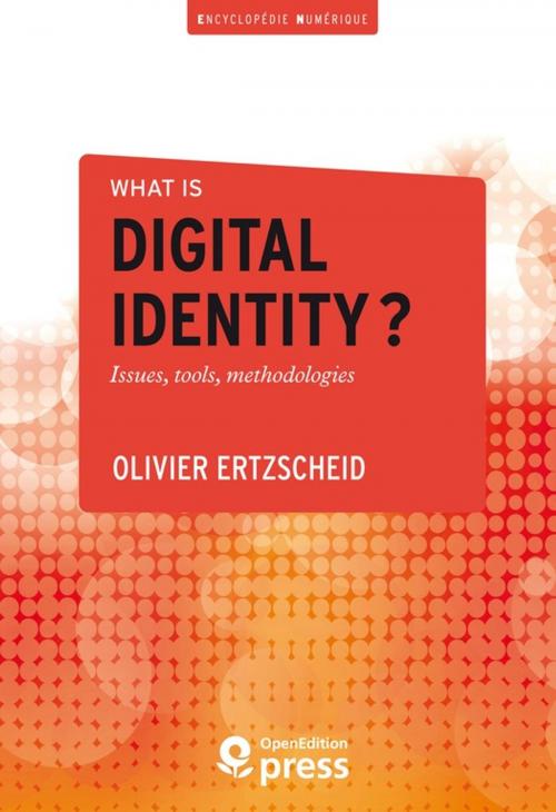Cover of the book What is digital identity? by Olivier Ertzscheid, OpenEdition Press