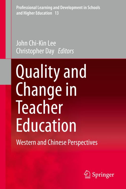 Cover of the book Quality and Change in Teacher Education by , Springer International Publishing