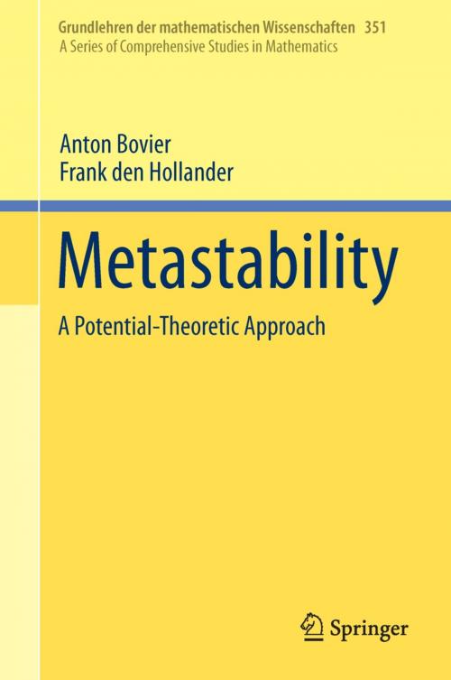 Cover of the book Metastability by Anton Bovier, Frank den Hollander, Springer International Publishing