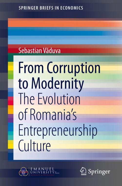 Cover of the book From Corruption to Modernity by Sebastian Văduva, Springer International Publishing