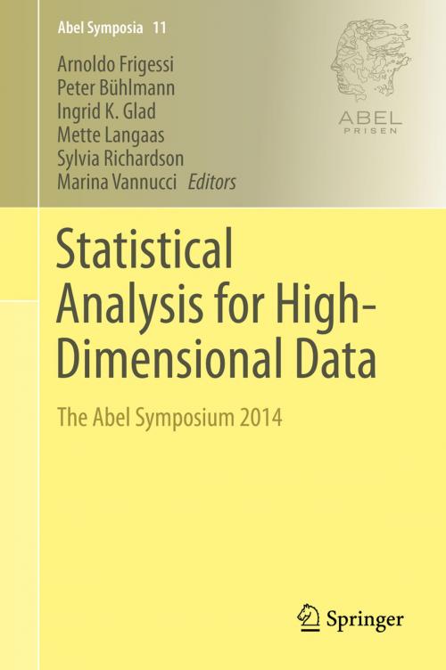 Cover of the book Statistical Analysis for High-Dimensional Data by , Springer International Publishing