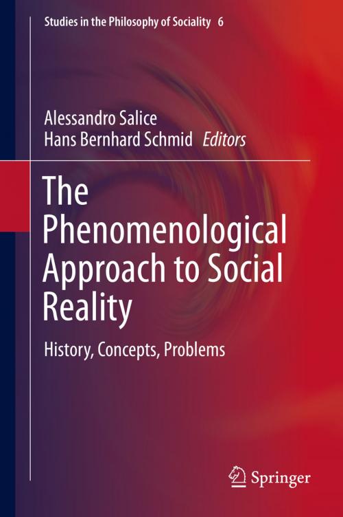 Cover of the book The Phenomenological Approach to Social Reality by , Springer International Publishing