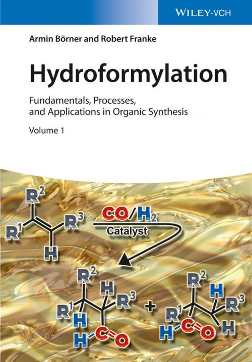 Cover of the book Hydroformylation by Armin Börner, Robert Franke, Wiley