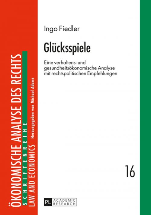 Cover of the book Gluecksspiele by Ingo Fiedler, Peter Lang