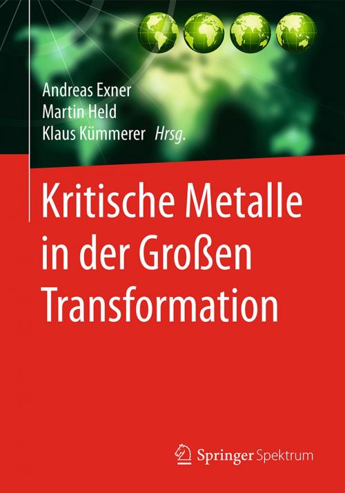 Cover of the book Kritische Metalle in der Großen Transformation by , Springer Berlin Heidelberg