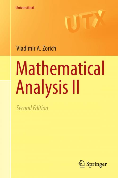 Cover of the book Mathematical Analysis II by V. A. Zorich, Springer Berlin Heidelberg