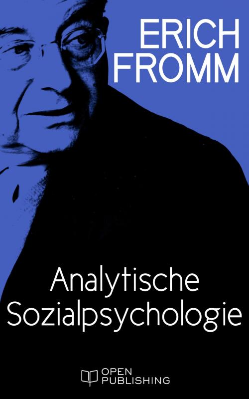 Cover of the book Analytische Sozialpsychologie by Erich Fromm, Edition Erich Fromm