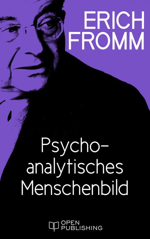 Cover of the book Psychoanalytisches Menschenbild by Erich Fromm, Edition Erich Fromm