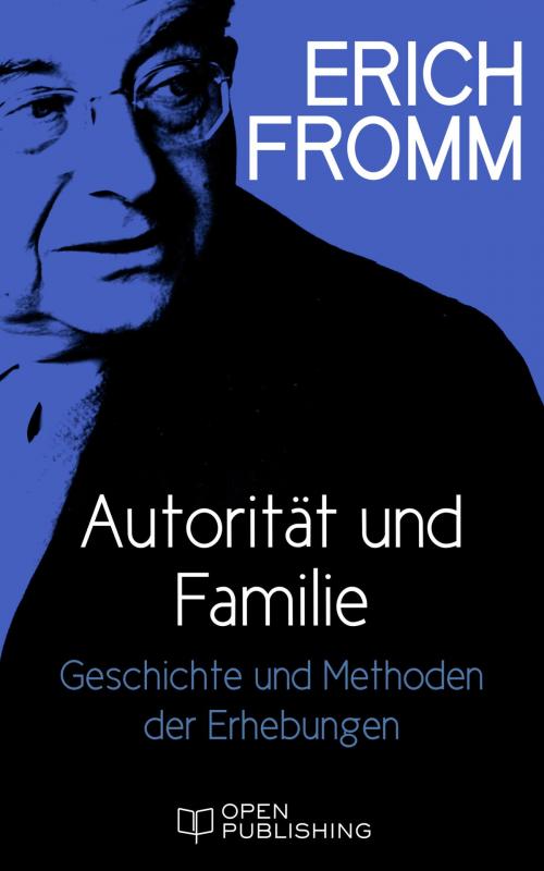 Cover of the book Autorität und Familie by Erich Fromm, Edition Erich Fromm