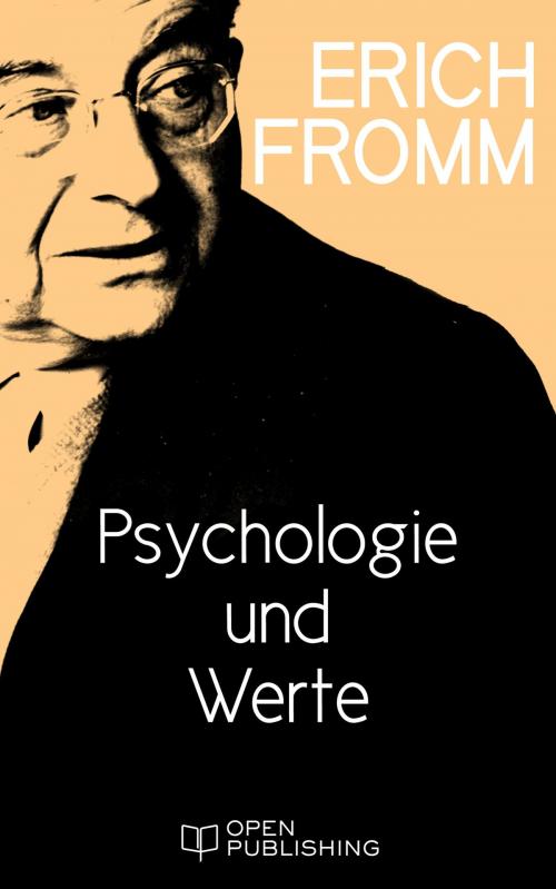 Cover of the book Psychologie und Werte by Erich Fromm, Edition Erich Fromm