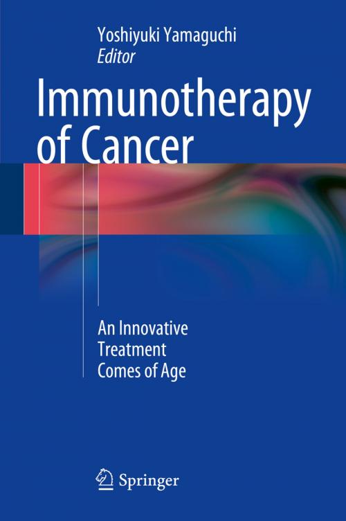 Cover of the book Immunotherapy of Cancer by , Springer Japan