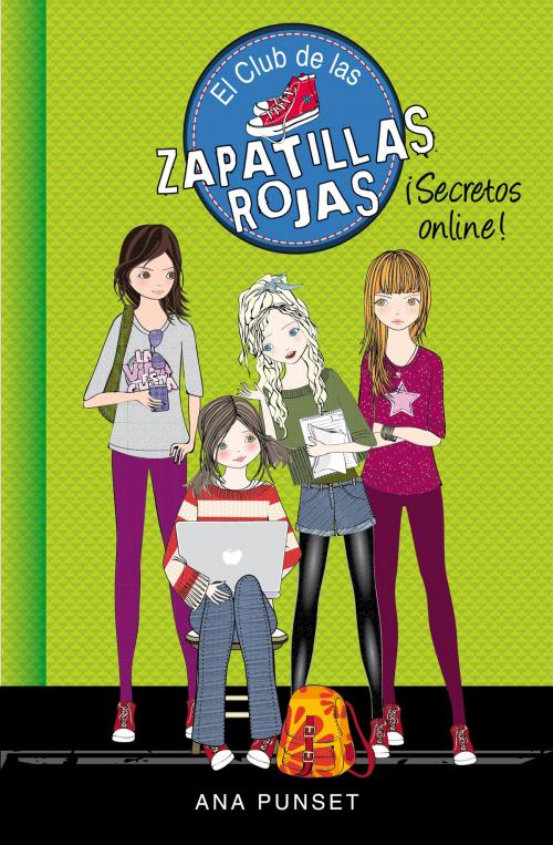 Cover of the book ¡Secretos Online! (Serie El Club de las Zapatillas Rojas 7) by Ana Punset, Penguin Random House Grupo Editorial España