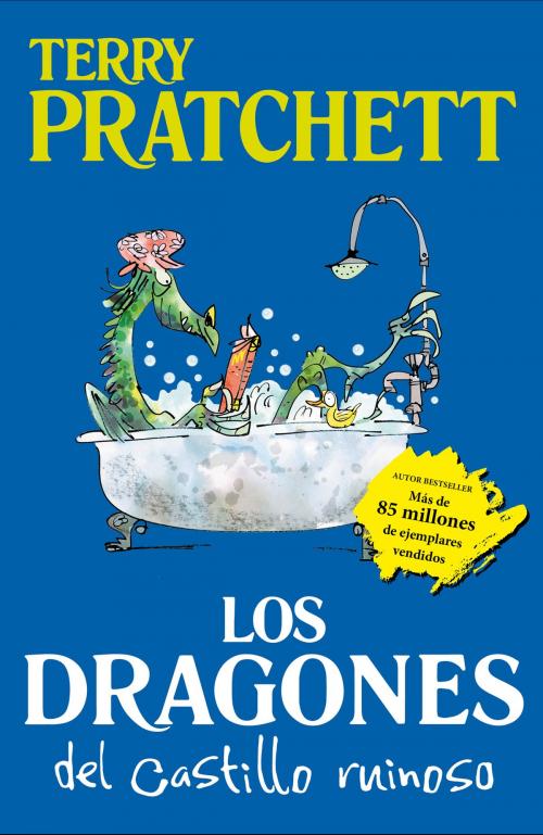 Cover of the book Los dragones del castillo Ruinoso by Terry Pratchett, Penguin Random House Grupo Editorial España