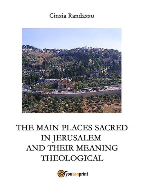 Cover of the book The principal sacred places in Jerusalem and meant them theological by Cinzia Randazzo, Youcanprint Self-Publishing
