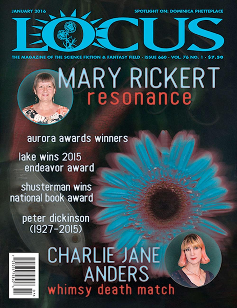 Big bigCover of Locus Magazine, Issue #660, January 2016