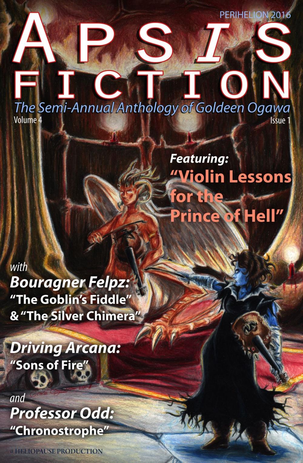Big bigCover of Apsis Fiction Volume 4, Issue 1: Perihelion 2016