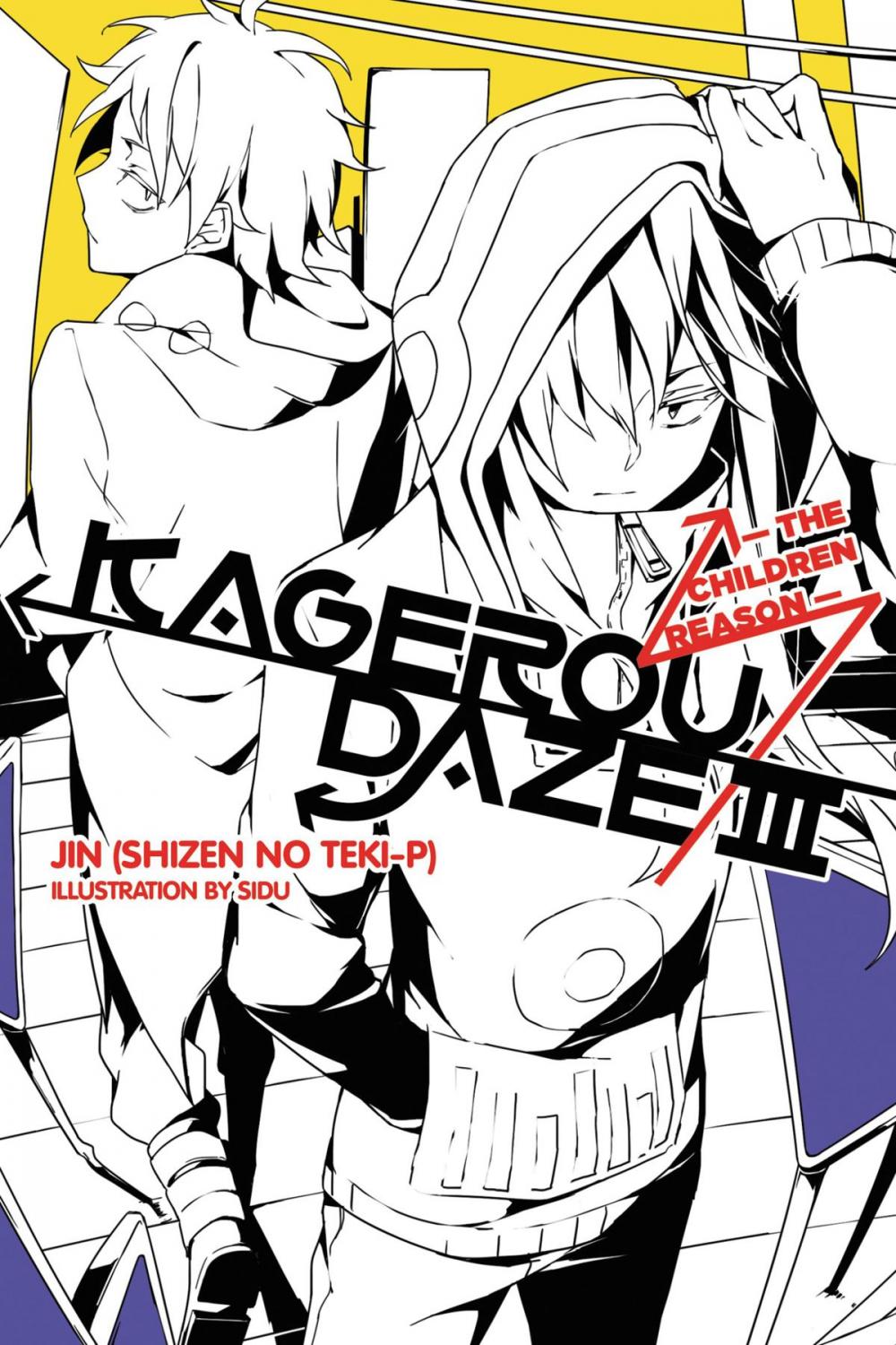 Big bigCover of Kagerou Daze, Vol. 3 (light novel)