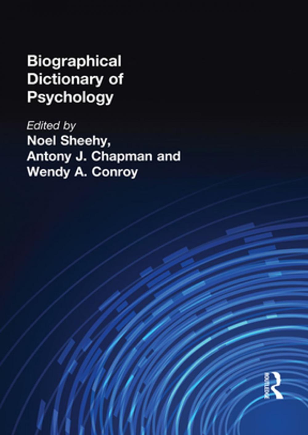 Big bigCover of Biographical Dictionary of Psychology