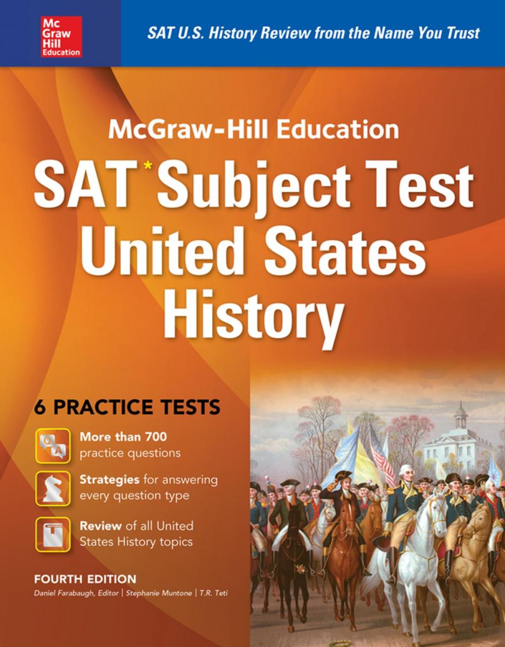 Big bigCover of McGraw-Hill Education SAT Subject Test US History 4th Ed