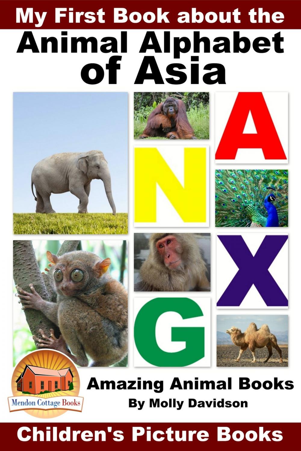 Big bigCover of My First Book about the Animal Alphabet of Asia: Amazing Animal Books - Children's Picture Books