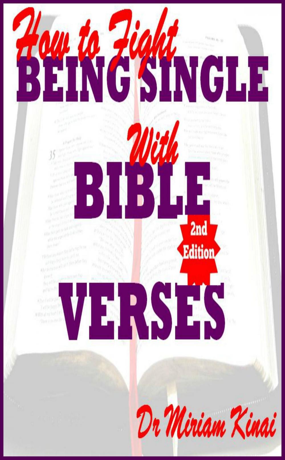 Big bigCover of How to Fight Being Single with Bible Verses 2nd Edition