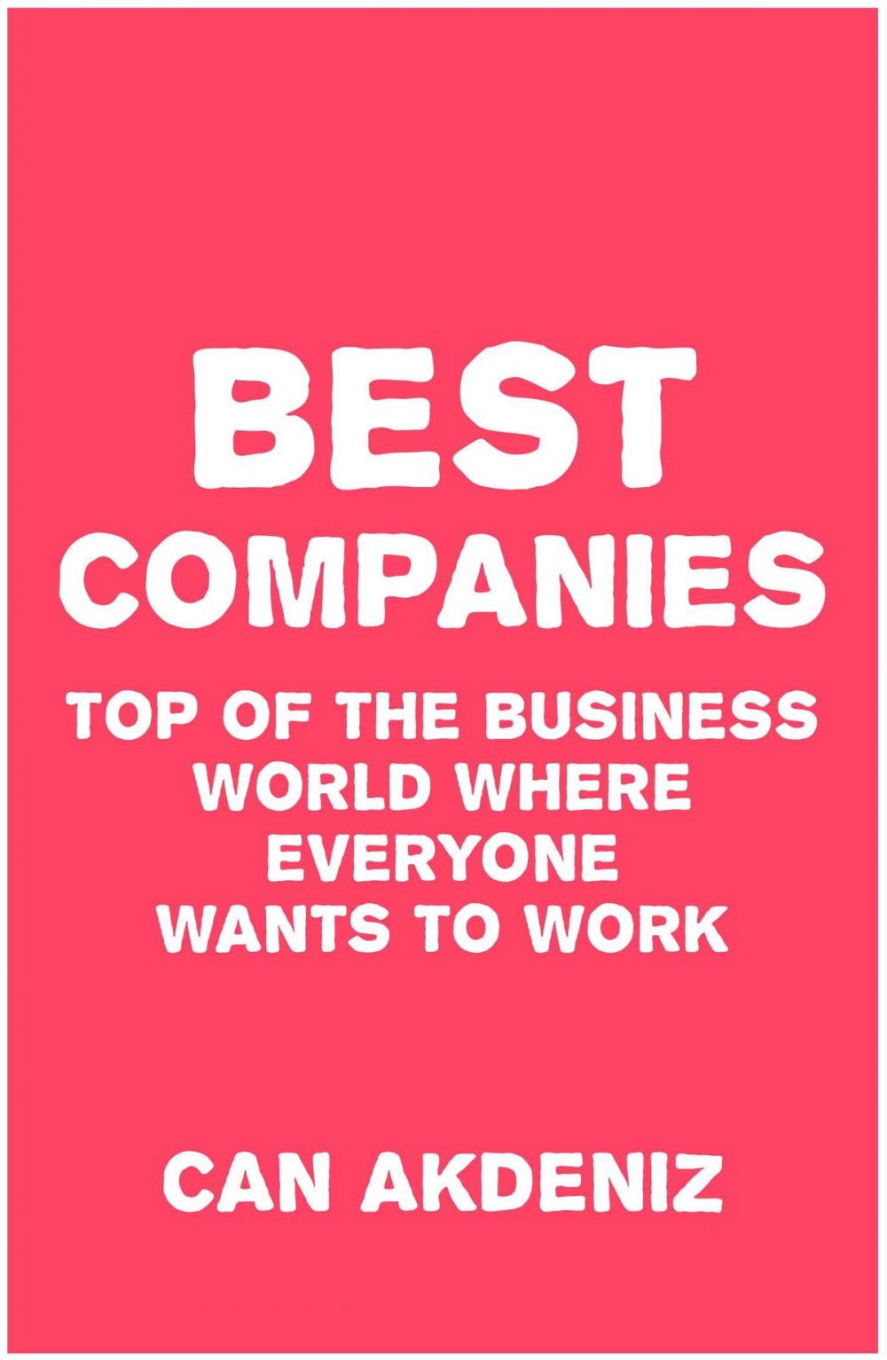 Big bigCover of Best Companies: TOP of the Business World Where Everyone Whats to Work