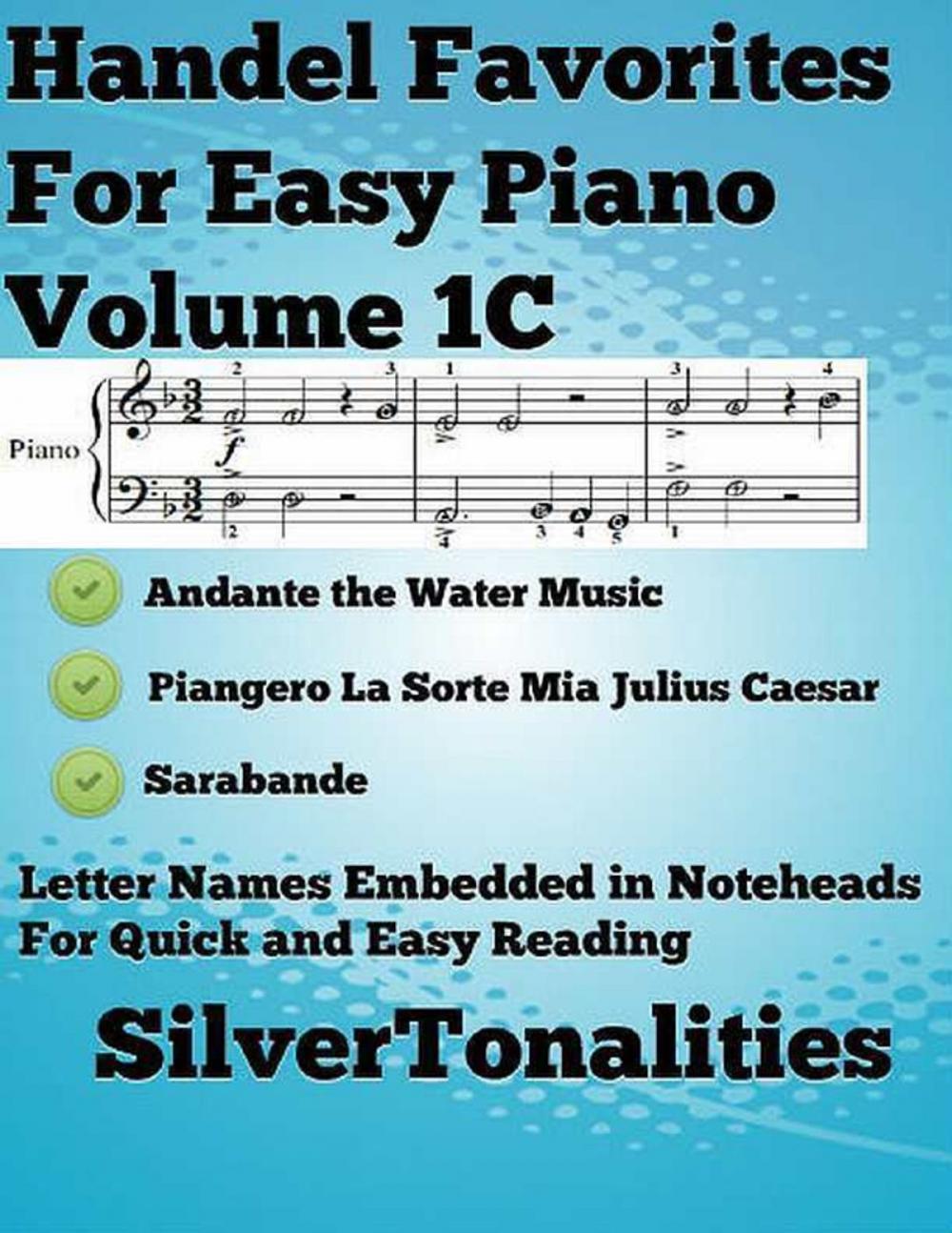 Big bigCover of Handel Favorites for Easy Piano Voume 1 C