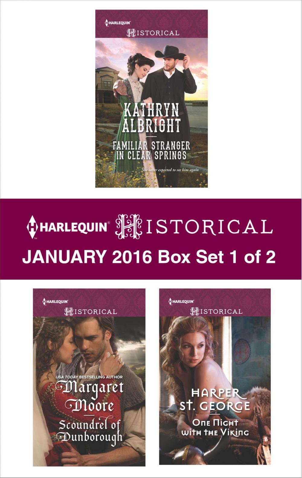 Big bigCover of Harlequin Historical January 2016 - Box Set 1 of 2