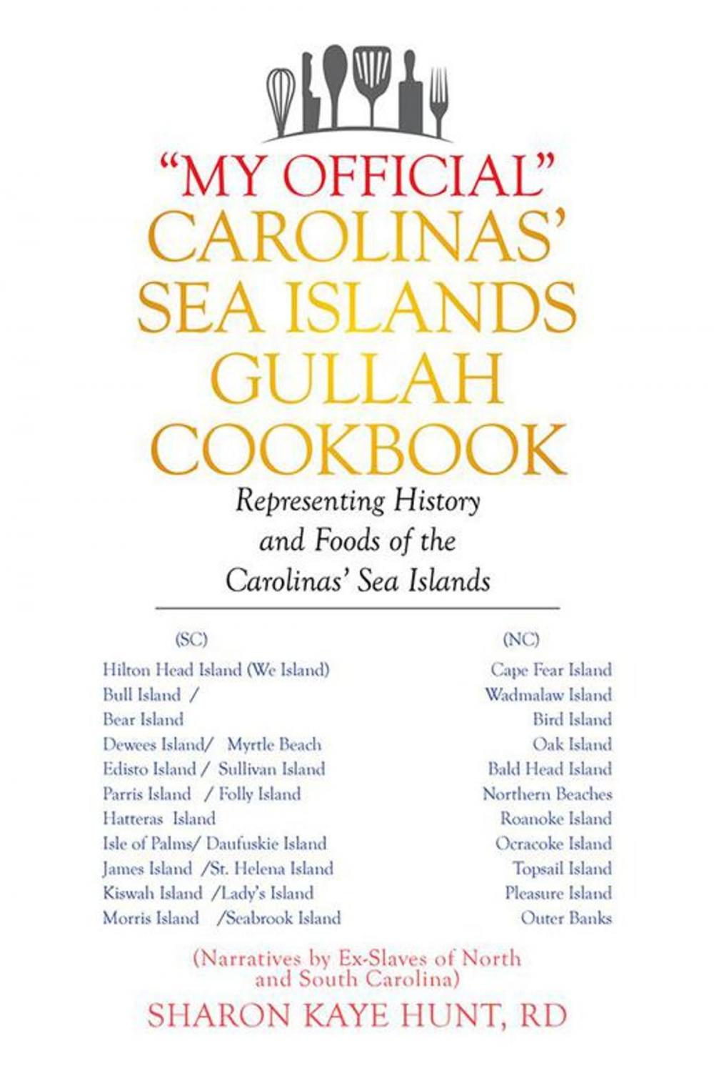 Big bigCover of “My Official” Carolinas’ Sea Islands Gullah Cookbook
