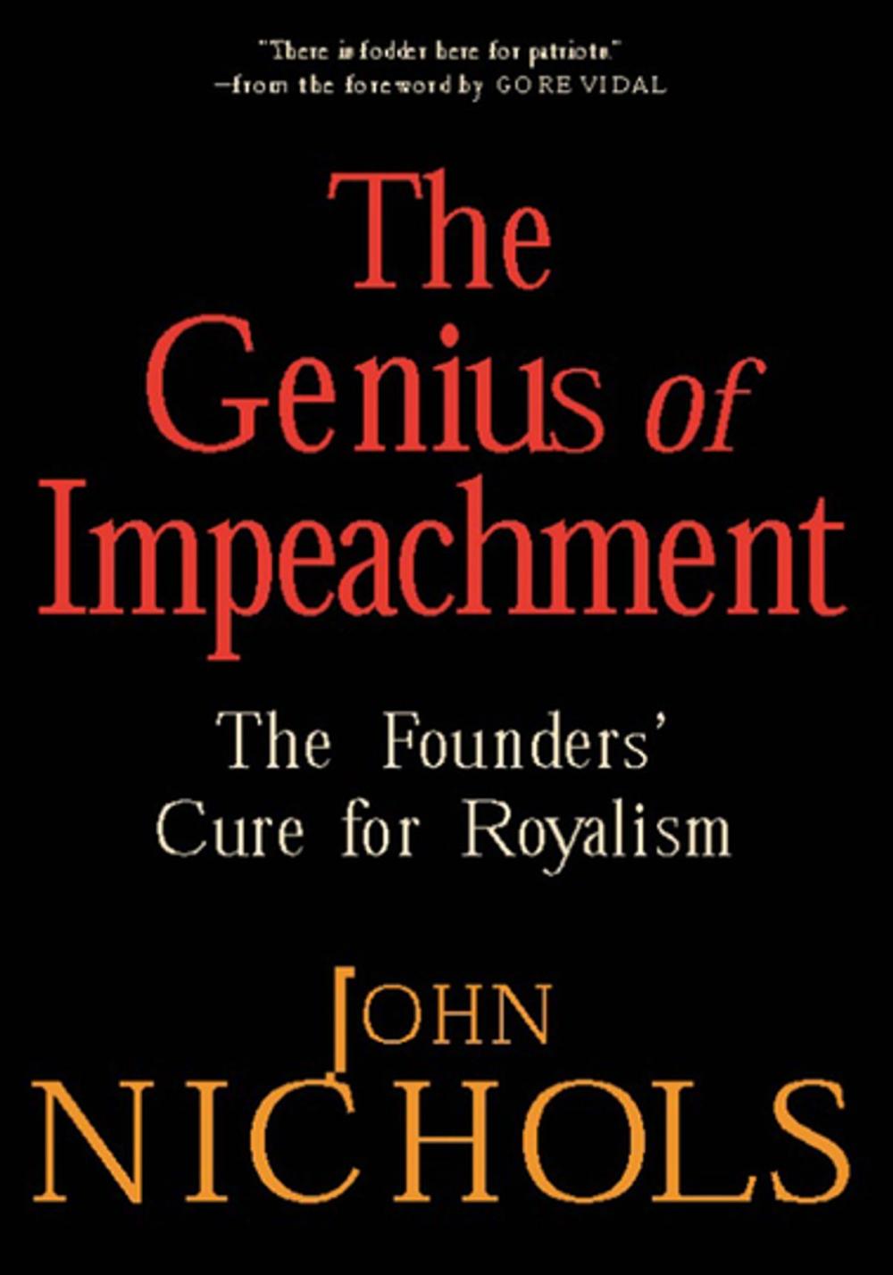 Big bigCover of The Genius of Impeachment
