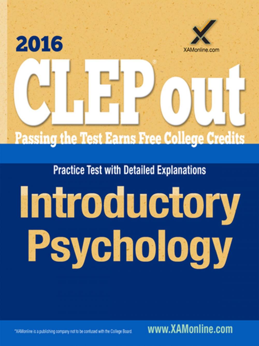 Big bigCover of CLEP Introductory Psychology
