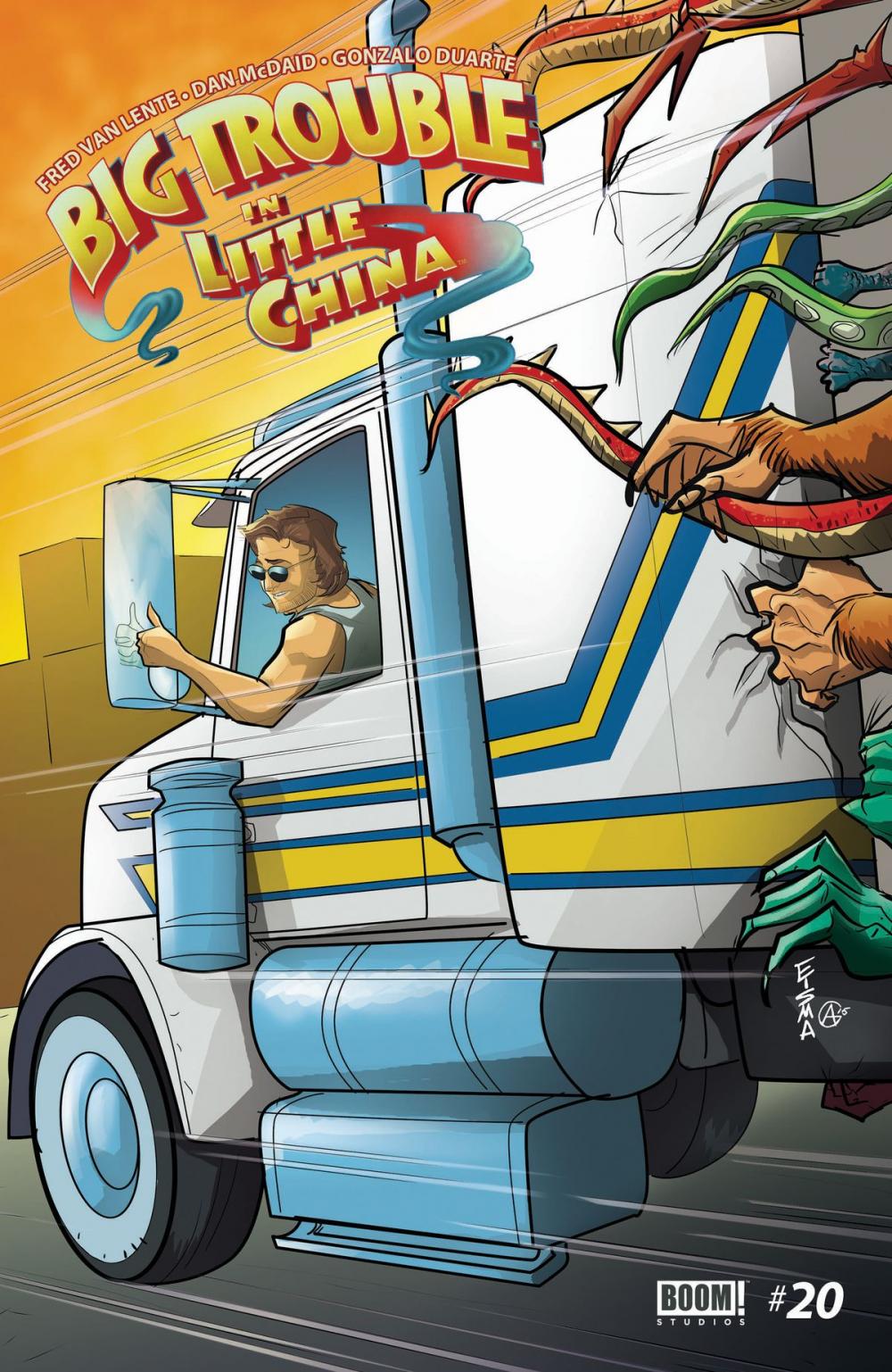 Big bigCover of Big Trouble in Little China #20
