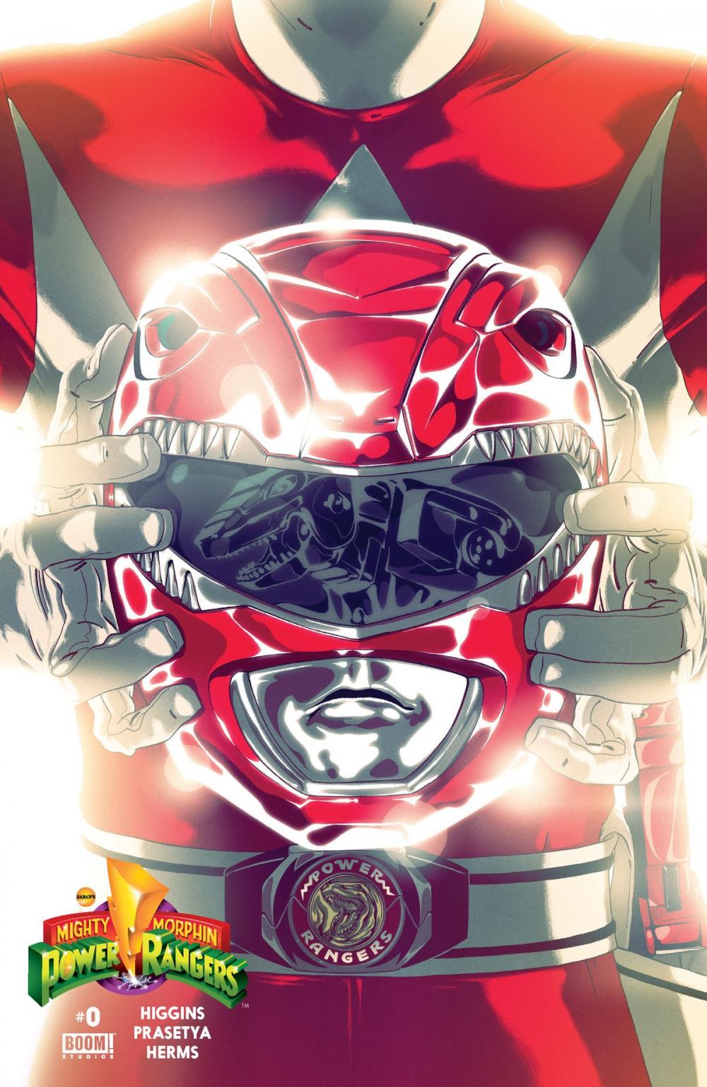 Big bigCover of Mighty Morphin Power Rangers #0