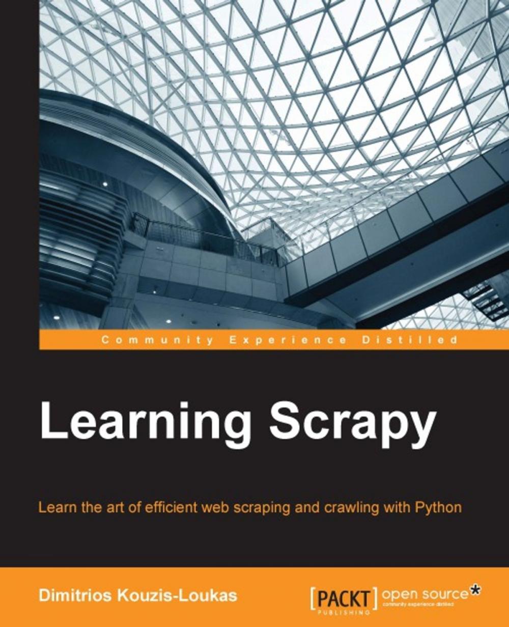 Big bigCover of Learning Scrapy