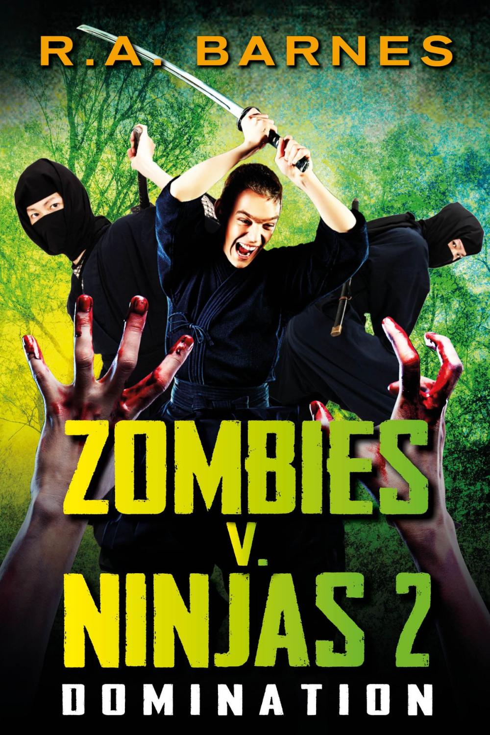 Big bigCover of Zombies v. Ninjas: Domination