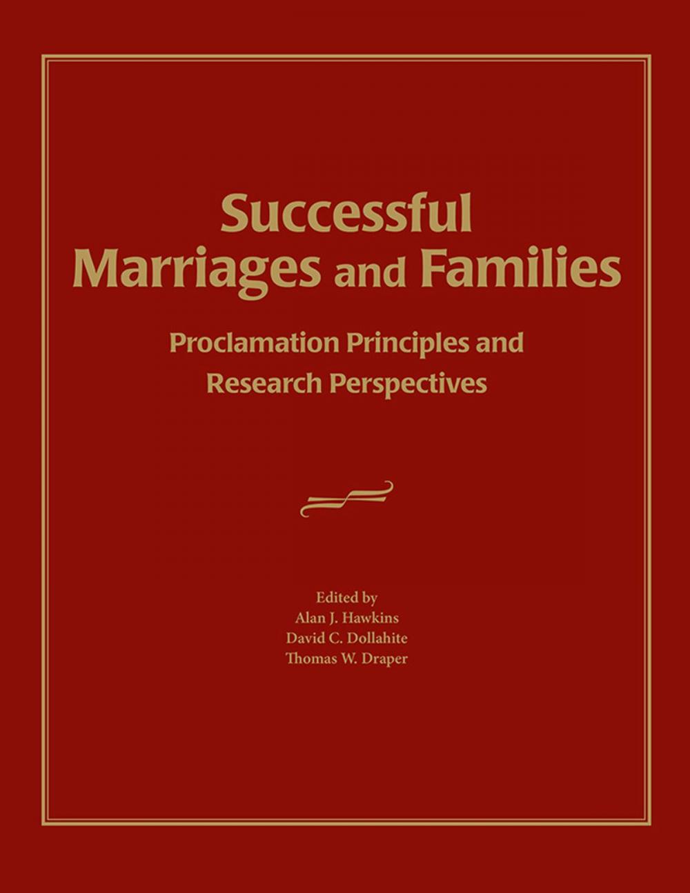 Big bigCover of Successful Marriages and Families
