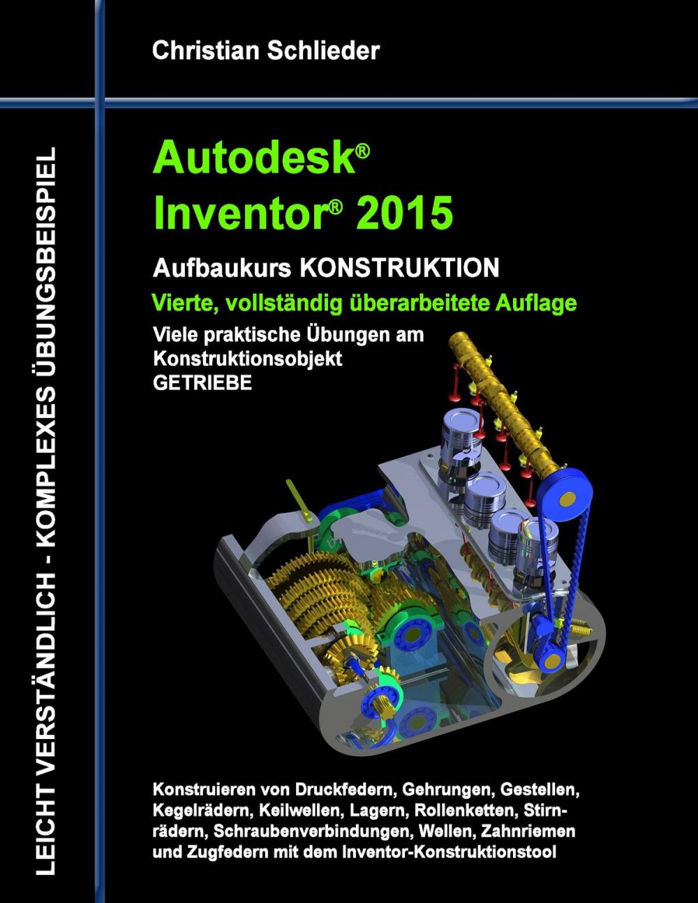 Big bigCover of Autodesk Inventor 2015 - Aufbaukurs Konstruktion