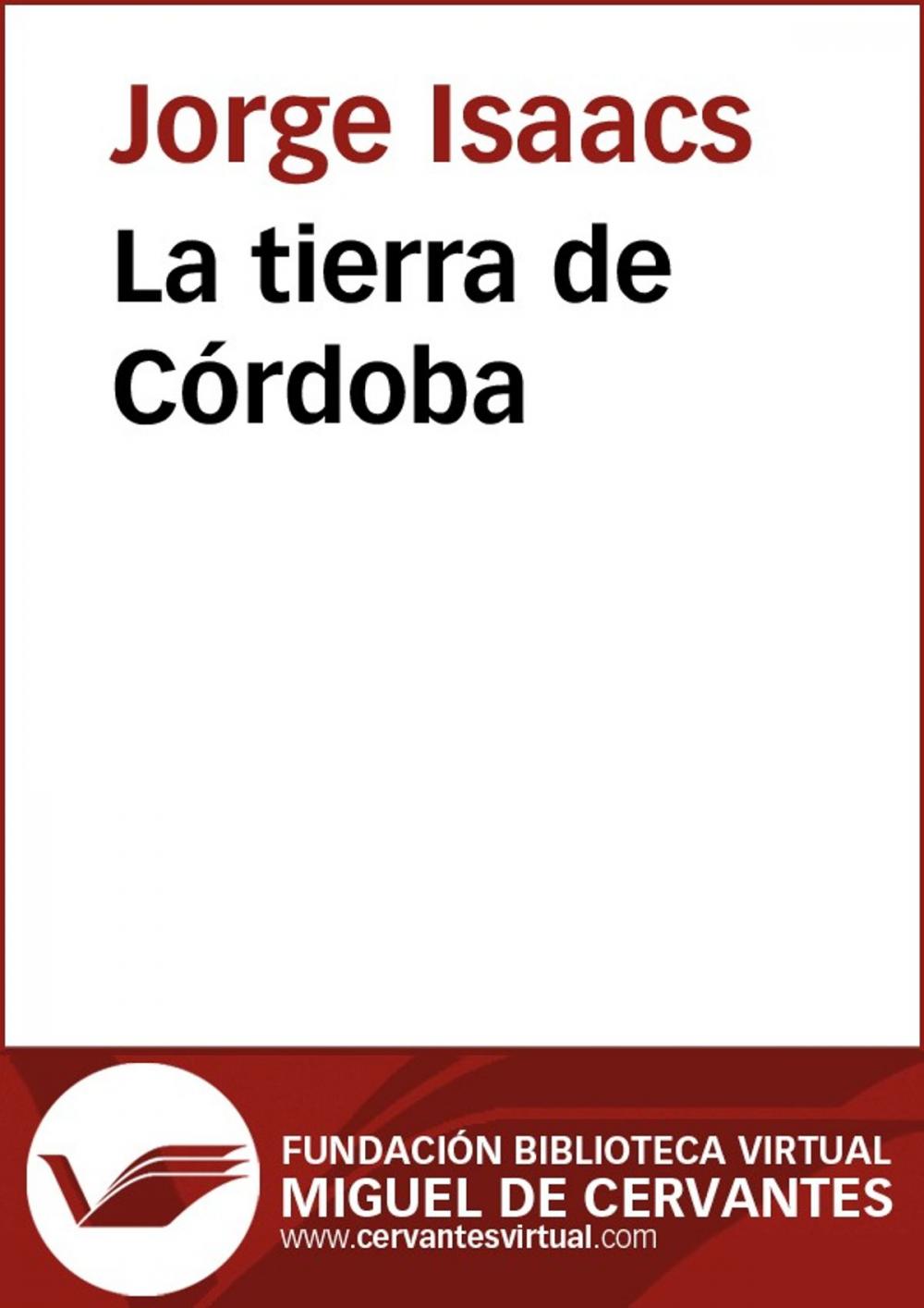 Big bigCover of La tierra de Córdoba