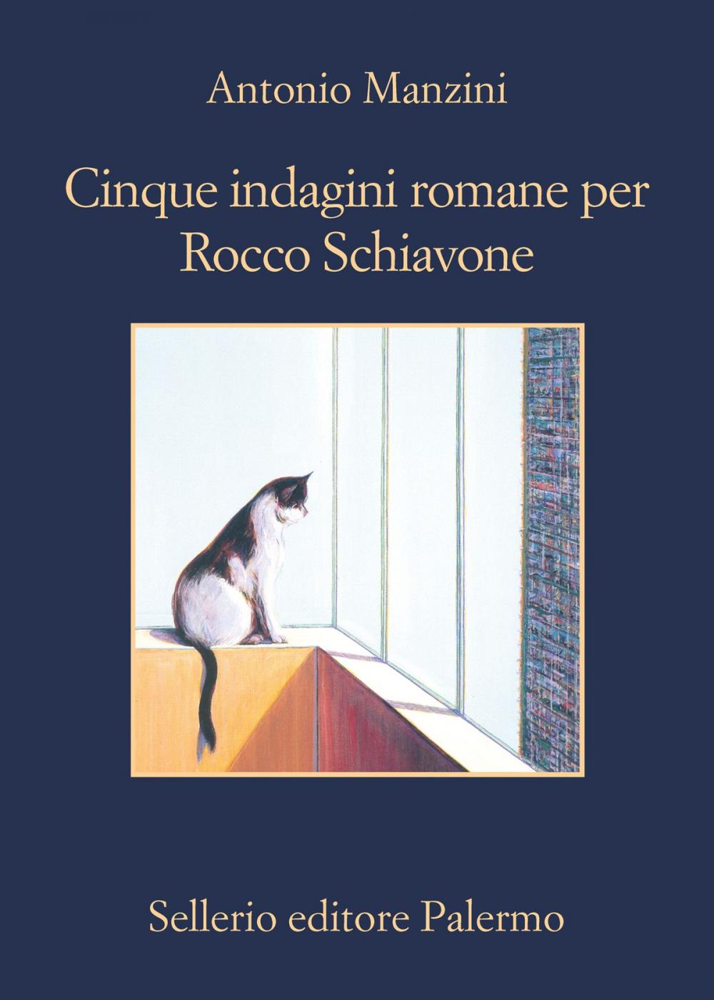 Big bigCover of Cinque indagini romane per Rocco Schiavone
