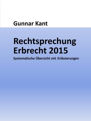 Cover of Rechtsprechung Erbrecht 2015