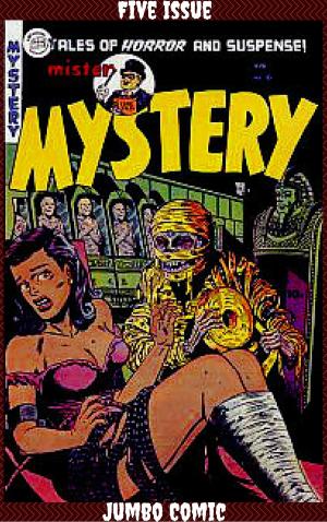 Cover of the book Mister Mystery Five Issue Jumbo Comic by Matt Baker
