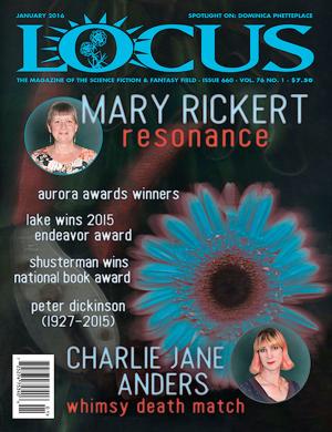 Cover of Locus Magazine, Issue #660, January 2016