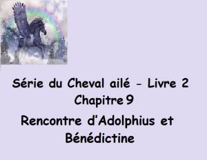 Cover of the book Rencontre d’Adolphius et Bénédictine by Claudette Duchesne (Czara)