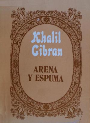 Book cover of Arena y espuma