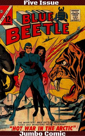 Cover of the book Blue Beetle Five Issue Jumbo Comic by John Stanley