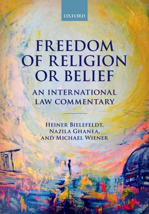 Cover of the book Freedom of Religion or Belief by André Tchernia