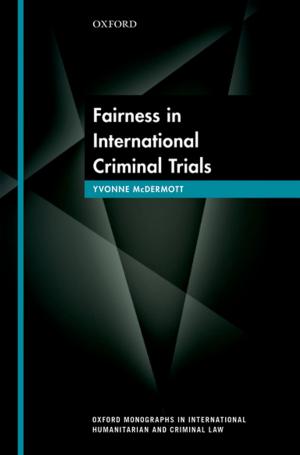 Cover of Fairness in International Criminal Trials