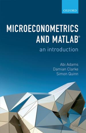 Cover of the book Microeconometrics and MATLAB: An Introduction by R. A. W. Rhodes, Sarah A. Binder, Bert A. Rockman