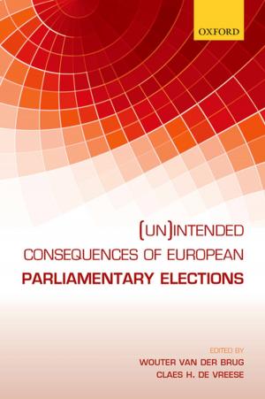 Cover of the book (Un)intended Consequences of EU Parliamentary Elections by Nicholas J. Giordano